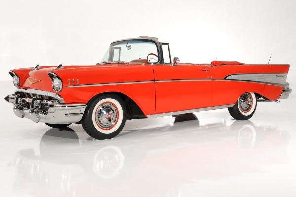 For Sale Used 1957 Chevrolet Bel Air Frame-Off 283 Auto PS Cont Kit | American Dream Machines Des Moines IA 50309