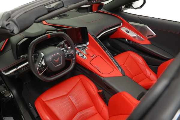 For Sale Used 2022 Chevrolet Corvette Black, Adrenaline Red Z51 | American Dream Machines Des Moines IA 50309