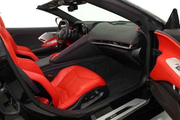 For Sale Used 2022 Chevrolet Corvette Black, Adrenaline Red Z51 | American Dream Machines Des Moines IA 50309