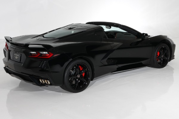 For Sale Used 2022 Chevrolet Corvette Black, Adrenaline Red Z51 | American Dream Machines Des Moines IA 50309