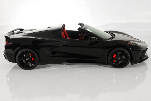 For Sale Used 2022 Chevrolet Corvette Black, Adrenaline Red Z51 | American Dream Machines Des Moines IA 50309