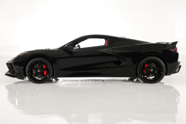 For Sale Used 2022 Chevrolet Corvette Black, Adrenaline Red Z51 | American Dream Machines Des Moines IA 50309