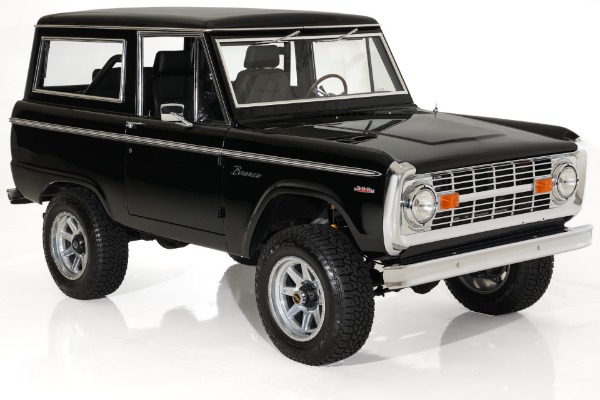 1973 Ford Bronco Black 4x4 Show Truck 302 PS PB AC