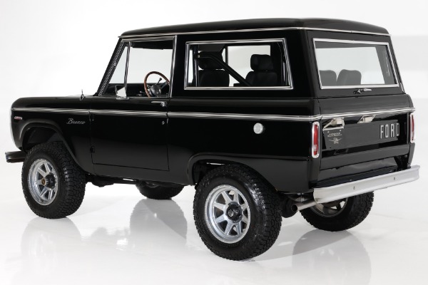 For Sale Used 1973 Ford Bronco Black 4x4 Show Truck 302 PS PB AC | American Dream Machines Des Moines IA 50309