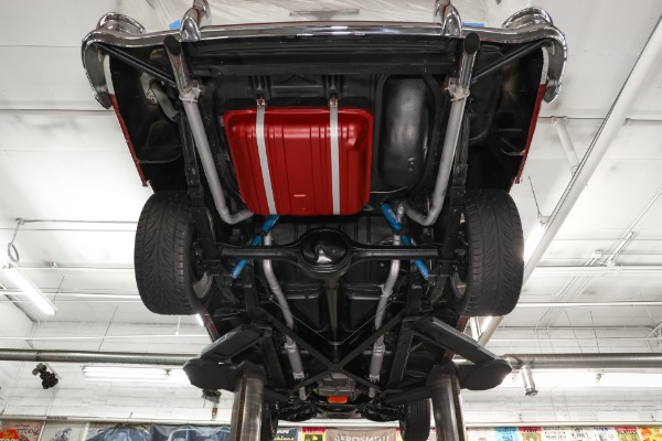 For Sale Used 1955 Chevrolet Bel Air Ruby Red Metallic 327, Auto PS | American Dream Machines Des Moines IA 50309