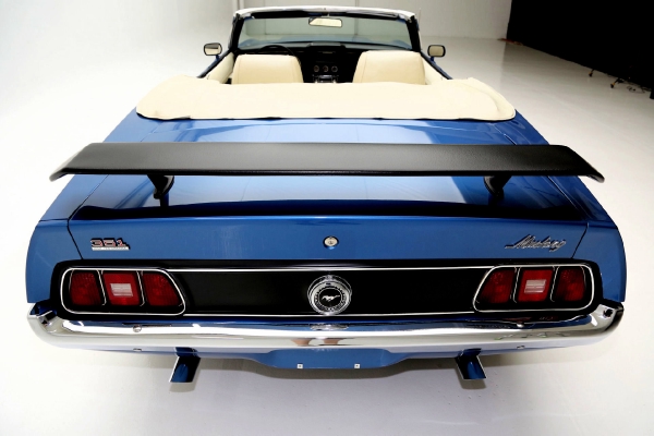 For Sale Used 1972 Ford Mustang Convertible Q Code 351C  White int. | American Dream Machines Des Moines IA 50309