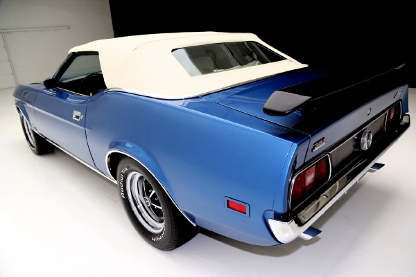 For Sale Used 1972 Ford Mustang Convertible Q Code 351C  White int. | American Dream Machines Des Moines IA 50309