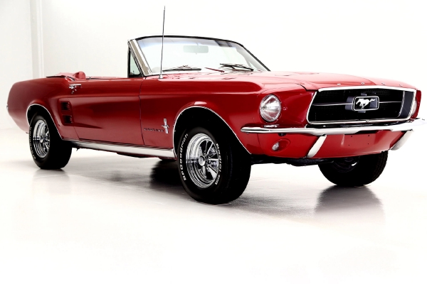 For Sale Used 1967 Ford Mustang Convertible with factory a/c | American Dream Machines Des Moines IA 50309