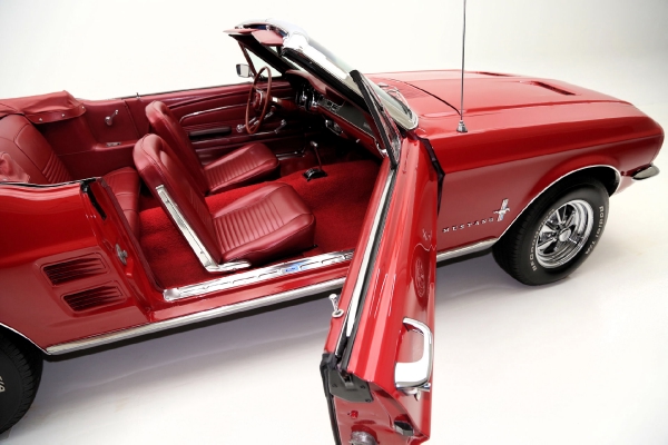 For Sale Used 1967 Ford Mustang Convertible with factory a/c | American Dream Machines Des Moines IA 50309