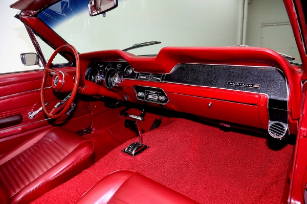 For Sale Used 1967 Ford Mustang Convertible with factory a/c | American Dream Machines Des Moines IA 50309