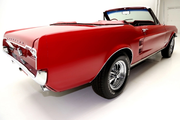 For Sale Used 1967 Ford Mustang Convertible with factory a/c | American Dream Machines Des Moines IA 50309