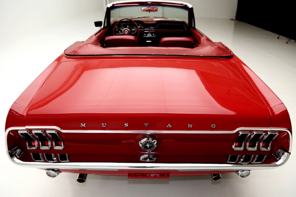 For Sale Used 1967 Ford Mustang Convertible with factory a/c | American Dream Machines Des Moines IA 50309