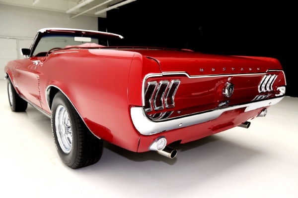 For Sale Used 1967 Ford Mustang Convertible with factory a/c | American Dream Machines Des Moines IA 50309