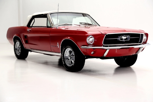 For Sale Used 1967 Ford Mustang Convertible with factory a/c | American Dream Machines Des Moines IA 50309