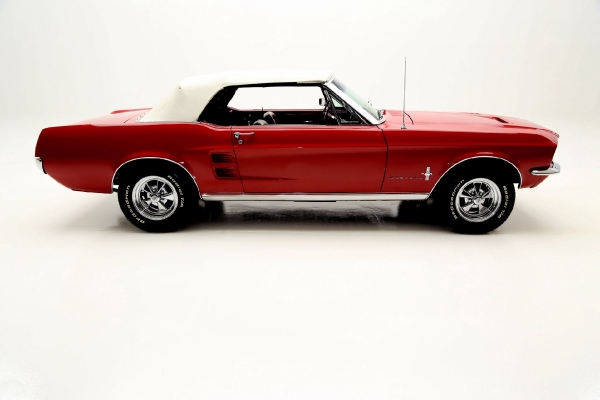 For Sale Used 1967 Ford Mustang Convertible with factory a/c | American Dream Machines Des Moines IA 50309