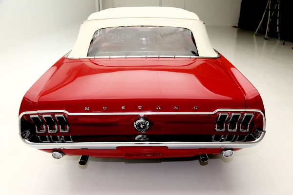 For Sale Used 1967 Ford Mustang Convertible with factory a/c | American Dream Machines Des Moines IA 50309