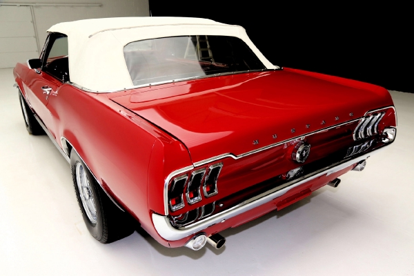 For Sale Used 1967 Ford Mustang Convertible with factory a/c | American Dream Machines Des Moines IA 50309