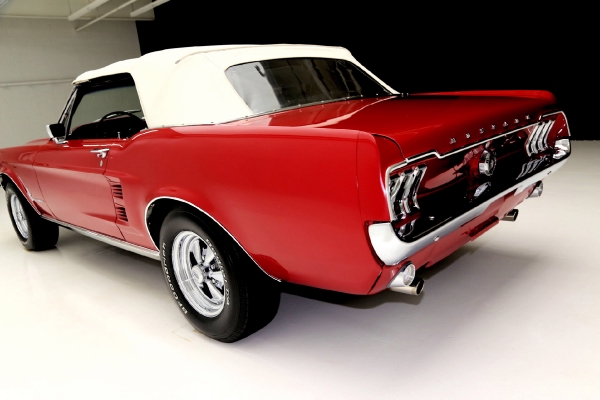 For Sale Used 1967 Ford Mustang Convertible with factory a/c | American Dream Machines Des Moines IA 50309