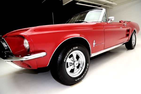 For Sale Used 1967 Ford Mustang Convertible with factory a/c | American Dream Machines Des Moines IA 50309