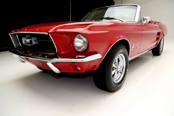 For Sale Used 1967 Ford Mustang Convertible with factory a/c | American Dream Machines Des Moines IA 50309