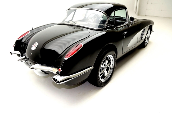 For Sale Used 1960 Chevrolet Corvette Convertible Black ProTour Styling | American Dream Machines Des Moines IA 50309