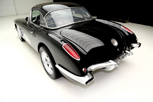 For Sale Used 1960 Chevrolet Corvette Convertible Black ProTour Styling | American Dream Machines Des Moines IA 50309