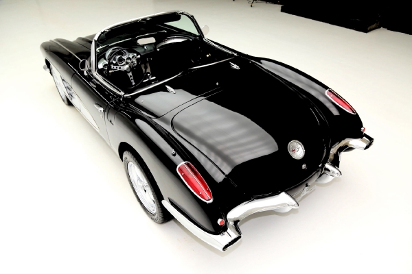 For Sale Used 1960 Chevrolet Corvette Convertible Black ProTour Styling | American Dream Machines Des Moines IA 50309