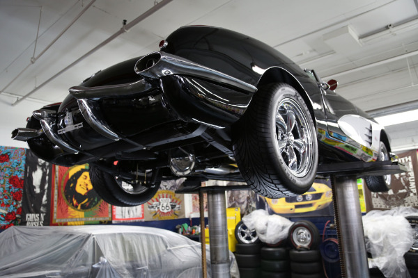 For Sale Used 1960 Chevrolet Corvette Convertible Black ProTour Styling | American Dream Machines Des Moines IA 50309