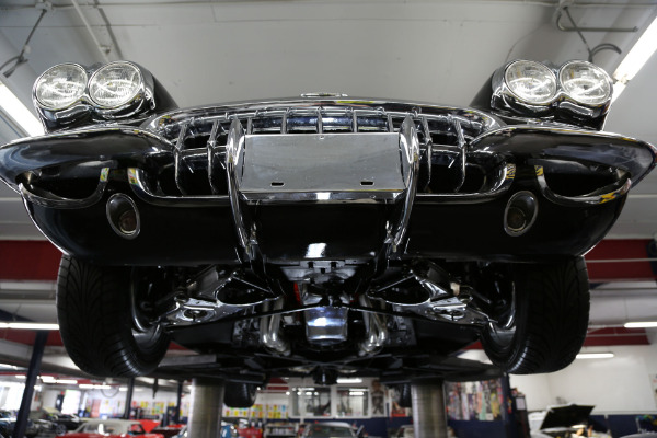 For Sale Used 1960 Chevrolet Corvette Convertible Black ProTour Styling | American Dream Machines Des Moines IA 50309