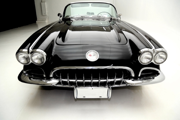 For Sale Used 1960 Chevrolet Corvette Convertible Black ProTour Styling | American Dream Machines Des Moines IA 50309