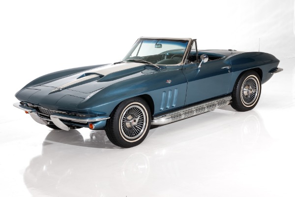 For Sale Used 1966 Chevrolet Corvette 327/300hp Auto PDB PS Tilt AC | American Dream Machines Des Moines IA 50309