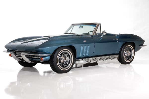 For Sale Used 1966 Chevrolet Corvette 327/300hp Auto PDB PS Tilt AC | American Dream Machines Des Moines IA 50309