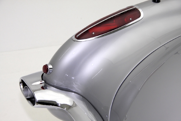 For Sale Used 1959 Chevrolet Corvette Convertible silver/red roadster | American Dream Machines Des Moines IA 50309
