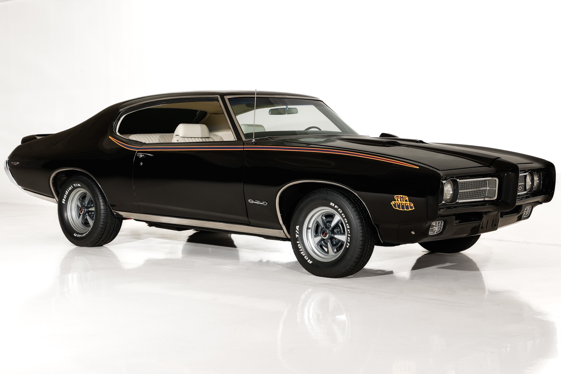 For Sale Used 1969 Pontiac GTO Built HO 428ci Auto PS PB Judge Stripes | American Dream Machines Des Moines IA 50309