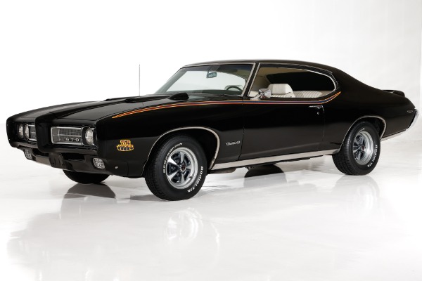 For Sale Used 1969 Pontiac GTO Built HO 428ci Auto PS PB Judge Stripes | American Dream Machines Des Moines IA 50309