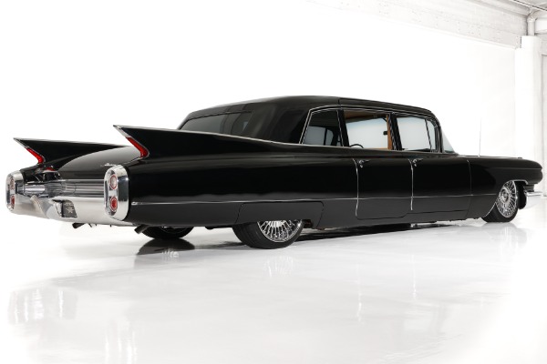 For Sale Used 1960 Cadillac Fleetwood Series 75 Rock Star Limousine | American Dream Machines Des Moines IA 50309