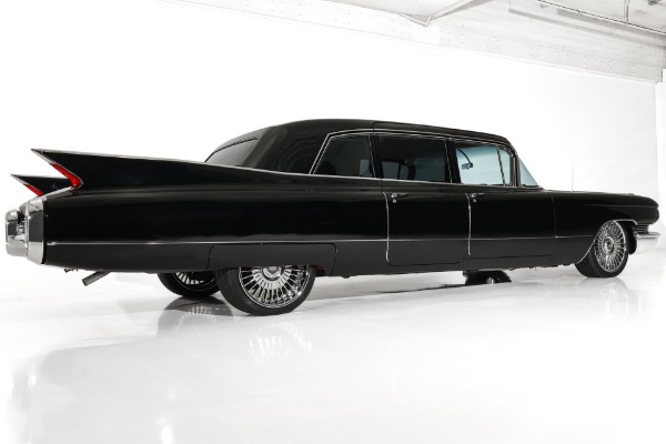 For Sale Used 1960 Cadillac Fleetwood Series 75 Rock Star Limousine | American Dream Machines Des Moines IA 50309