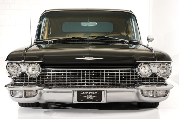 For Sale Used 1960 Cadillac Fleetwood Series 75 Rock Star Limousine | American Dream Machines Des Moines IA 50309