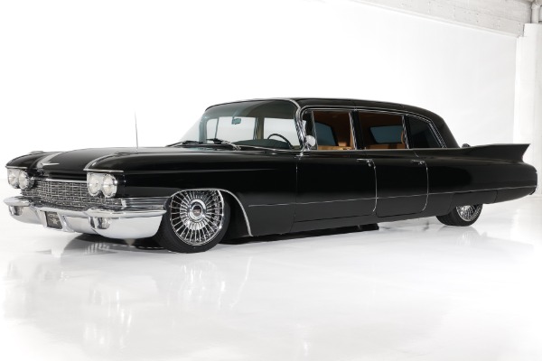 For Sale Used 1960 Cadillac Fleetwood Series 75 Rock Star Limousine | American Dream Machines Des Moines IA 50309