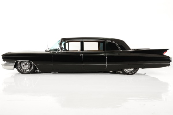 For Sale Used 1960 Cadillac Fleetwood Series 75 Rock Star Limousine | American Dream Machines Des Moines IA 50309