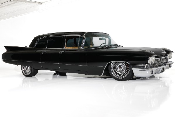 For Sale Used 1960 Cadillac Fleetwood Series 75 Rock Star Limousine | American Dream Machines Des Moines IA 50309