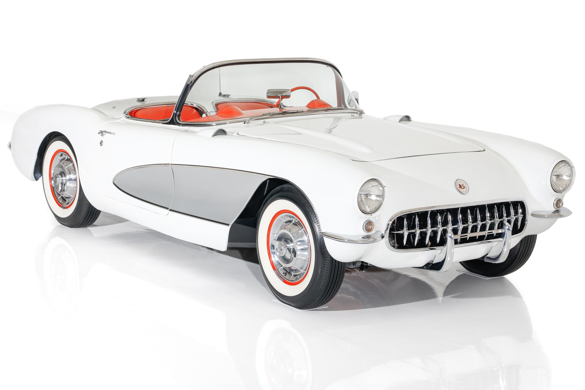 For Sale Used 1956 Chevrolet Corvette 265/225hp Dual Quads, Stunning | American Dream Machines Des Moines IA 50309