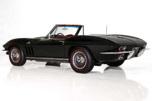 For Sale Used 1966 Chevrolet Corvette Real Black/Red 427/425 #s Match | American Dream Machines Des Moines IA 50309