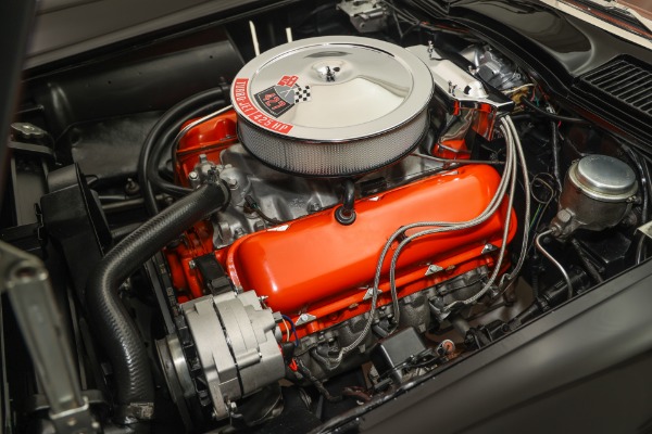 For Sale Used 1966 Chevrolet Corvette Real Black/Red 427/425 #s Match | American Dream Machines Des Moines IA 50309