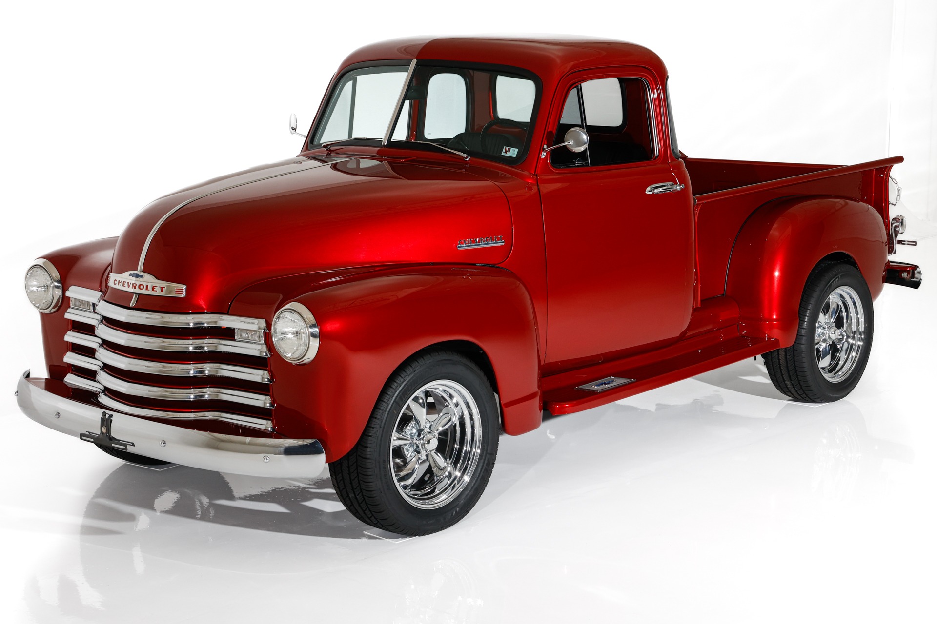 For Sale Used 1953 Chevrolet Pickup 3100 Brandywine Show Truck 350 PS PDB | American Dream Machines Des Moines IA 50309