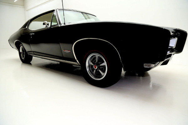 For Sale Used 1968 Pontiac GTO Black/Black PHS AC 400/350 | American Dream Machines Des Moines IA 50309