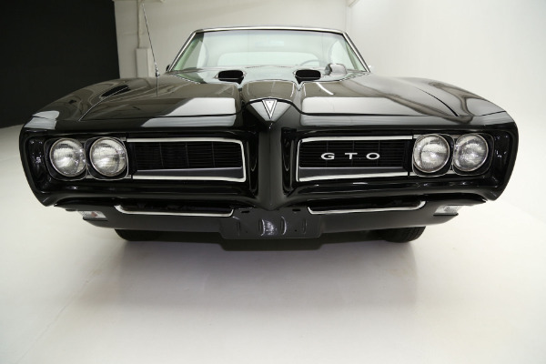 For Sale Used 1968 Pontiac GTO Black/Black PHS AC 400/350 | American Dream Machines Des Moines IA 50309