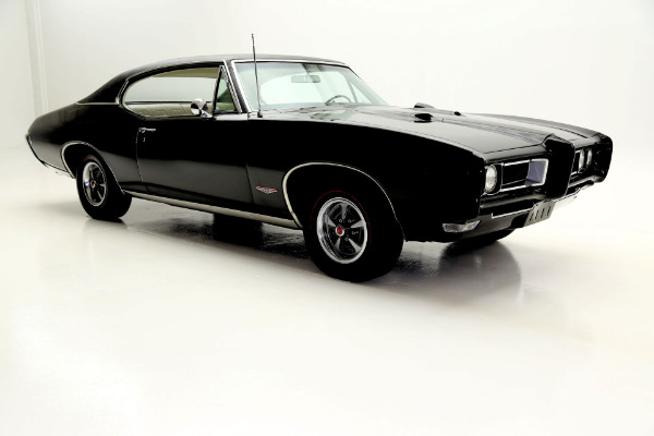 For Sale Used 1968 Pontiac GTO Black/Black PHS AC 400/350 | American Dream Machines Des Moines IA 50309