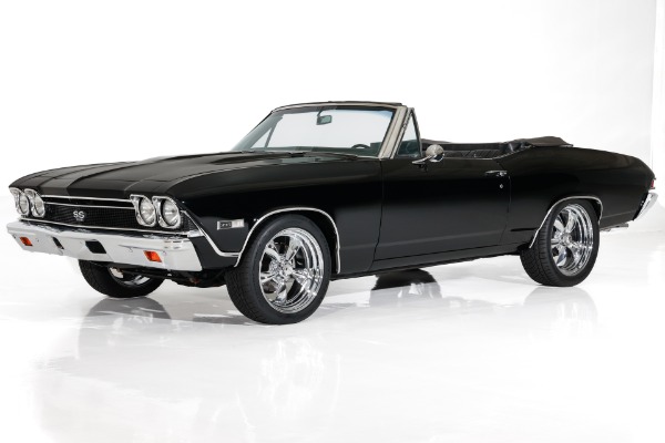 For Sale Used 1968 Chevrolet Chevelle Triple Black 396/402 4-Spd Frame Off | American Dream Machines Des Moines IA 50309