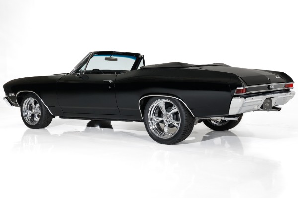 For Sale Used 1968 Chevrolet Chevelle Triple Black 396/402 4-Spd Frame Off | American Dream Machines Des Moines IA 50309